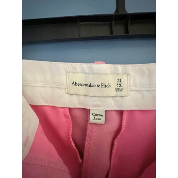A&F Sloane Tailored Pant Color: DARK PINK - Size 12L - Picture 7 of 7